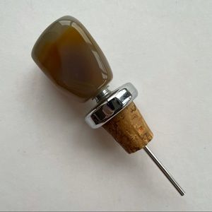 Faux-Rock Wine Bottle Stopper